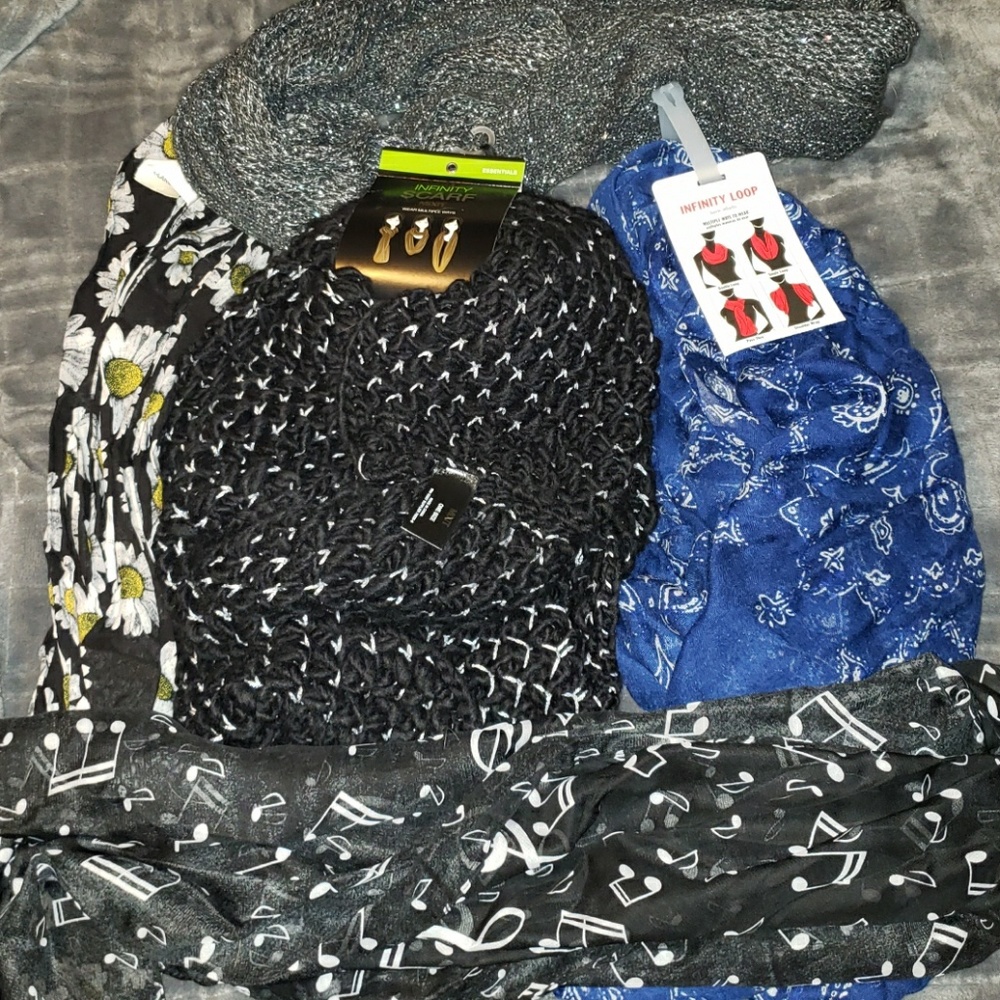 5 Scarves